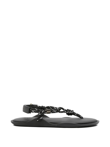 Flòwze Fló Rope Sandals - Black 