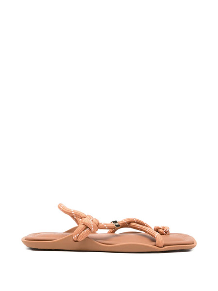  Flòwze Fló Square Strap Sandals - Brown 
