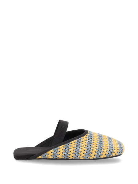  Flòwze Strap-detail Mules - Yellow 