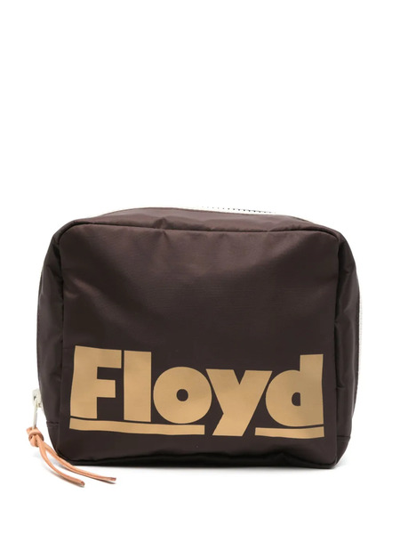  Floyd Logo-print Wash Bag - Brown 
