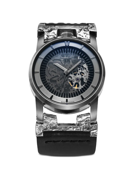  Fob Paris Skeleton 41mm Watch - Grey 