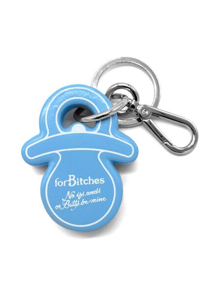  Forbitches Suck Me Keyring - Blue 