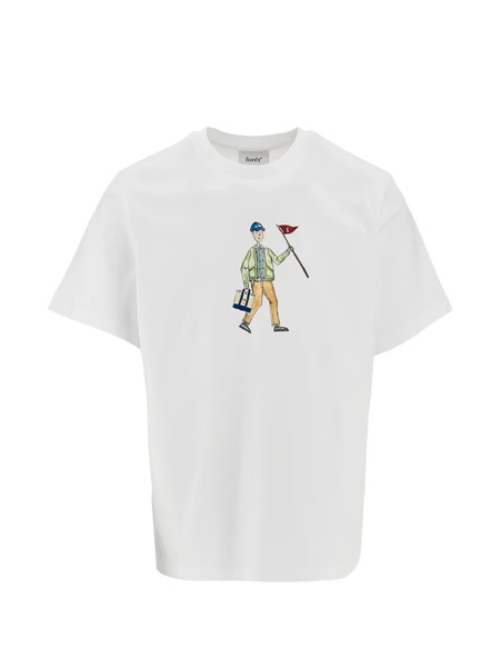  Foret Patrol Graphic T-shirt - White 