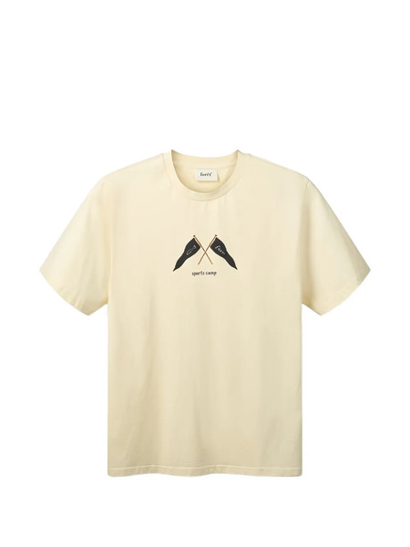  Foret Pennant T-shirt - Neutrals 