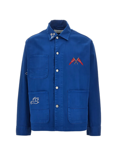  Foret Sports Camp Overshirt - Blue 