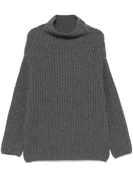  Forme D'expression Chunky Ribbed-knit Sweater - Grey 