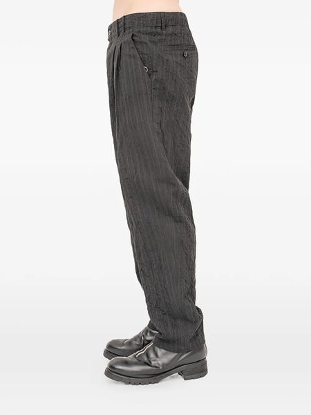  Forme D'expression Tucked Loose Trousers - Black 