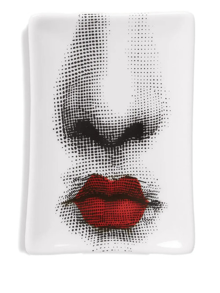  Fornasetti Bacio Ashtray - White 