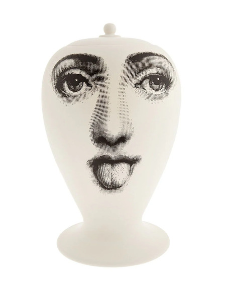  Fornasetti Bitossi Jar - White 
