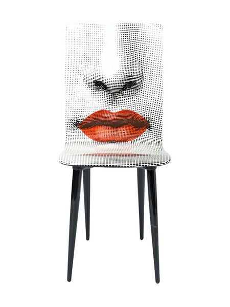  Fornasetti Bocca Chair - White 