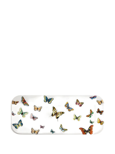  Fornasetti Butterfly Tray - White 