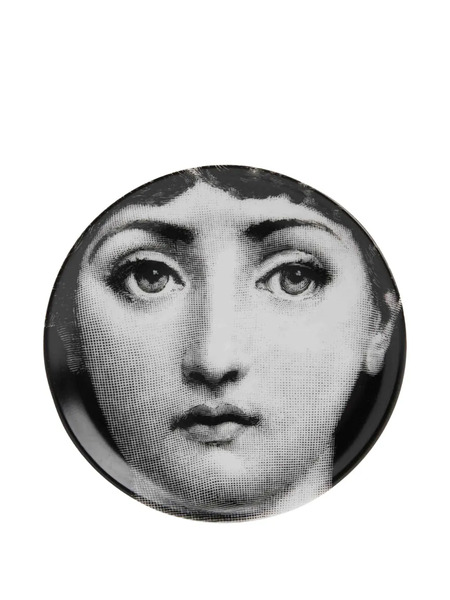  Fornasetti Coaster - Black 