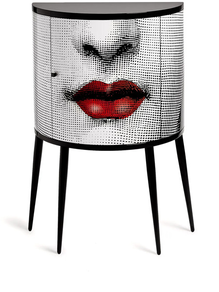  Fornasetti Consolle Bocca Cabinet - Black 