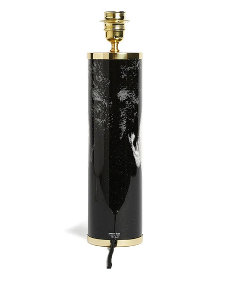  Fornasetti Cylindrical Lamp Base - Black 
