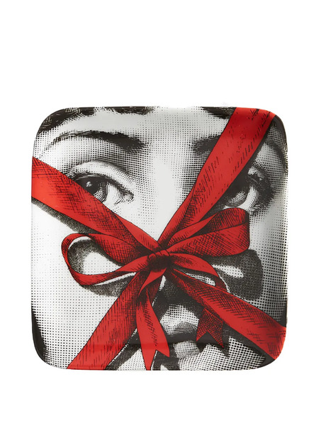  Fornasetti Gift Ashtray (12cm X 12cm) - Red 