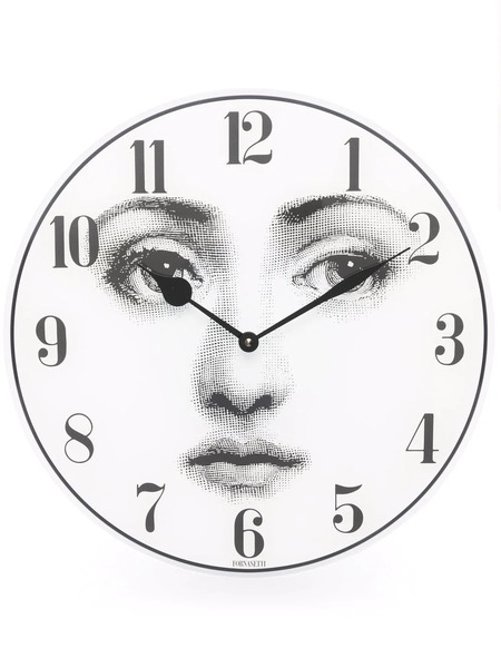  Fornasetti Lina Cavalieri Clock - White 