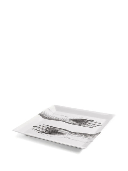  Fornasetti Mani Tray - White 
