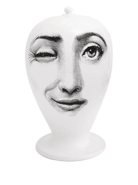  Fornasetti Piercing Vase - White 