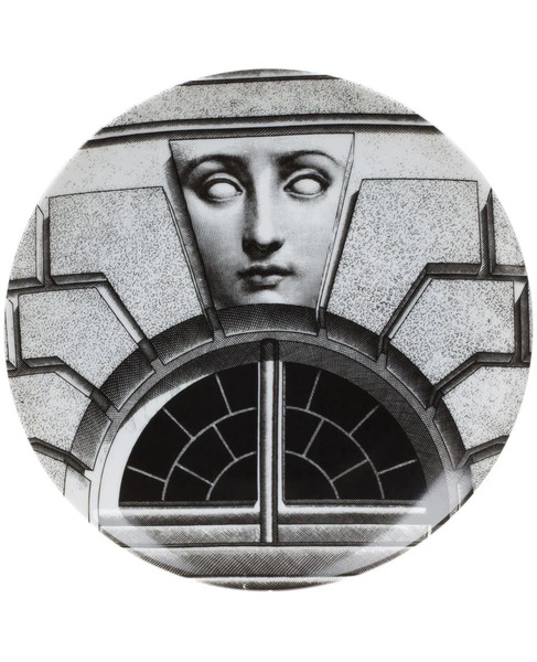  Fornasetti Plate - White 