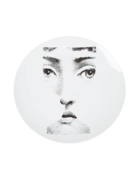  Fornasetti Plate - White 
