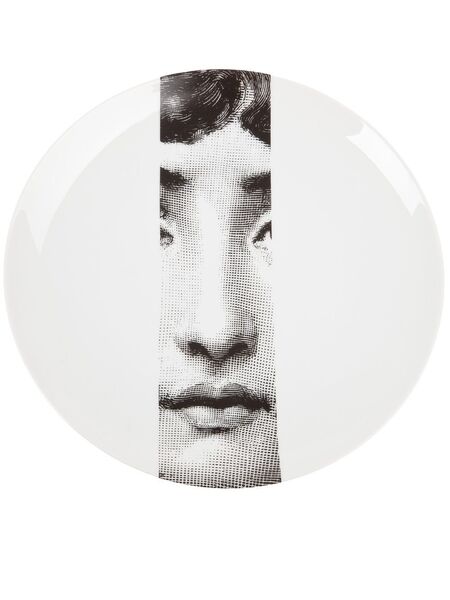  Fornasetti Plate - White 