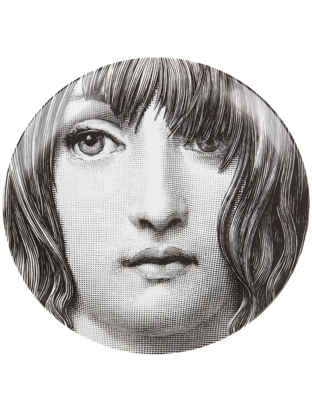  Fornasetti Plate - White 