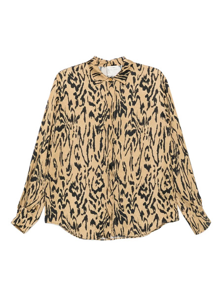  Forte Forte Animal-print Shirt - Neutrals 