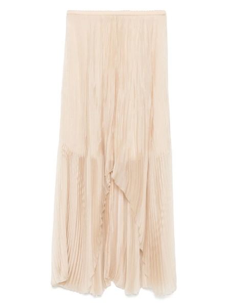  Forte Forte Asymmetric Midi Skirt - Neutrals 