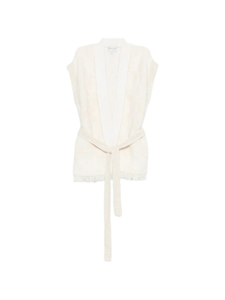  Forte Forte Belt Fringed Jacket - Neutrals 