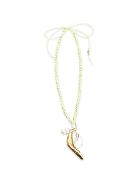  Forte Forte Braided Pendant Necklace - Gold 