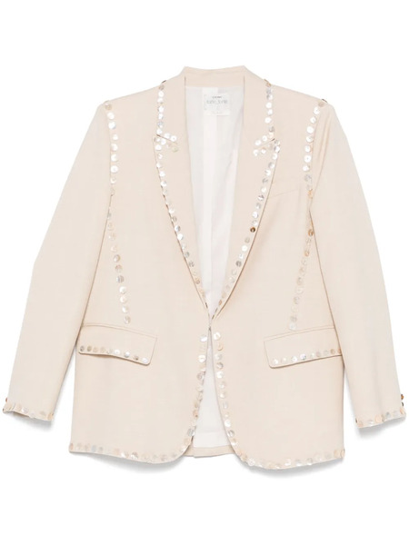  Forte Forte Button-embellished Blazer - Neutrals 