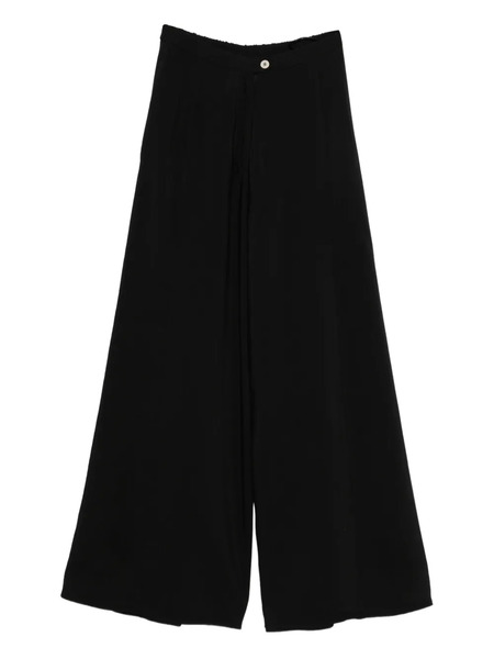 Forte Forte Button Pleated Trousers - Black 