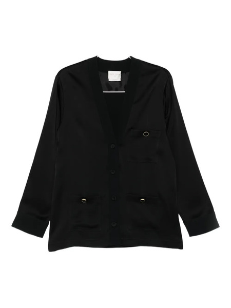  Forte Forte Button-up Fitted Jacket - Black 