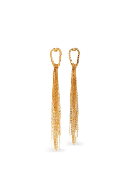 Forte Forte Chain Tassel Earrings - Gold 