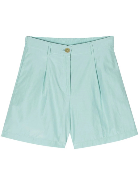  Forte Forte Chic Taffettas Bermuda Shorts - Blue 