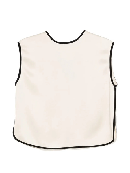 Forte Forte Contrast-trim Blouse - Neutrals 