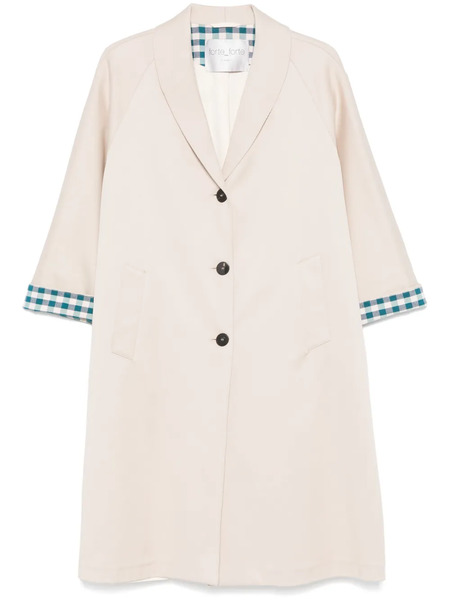  Forte Forte Cotton Trench Coat - Neutrals 
