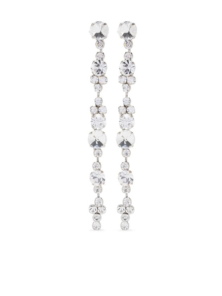  Forte Forte Crystal-embellished Drop Earrings - Silver 