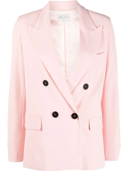  Forte Forte Double-breasted Tailored Blazer - Pink 
