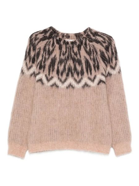  Forte Forte Fairisle Pattern Sweater - Neutrals 