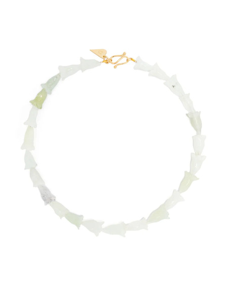  Forte Forte Floral-beaded Necklace - Gold 