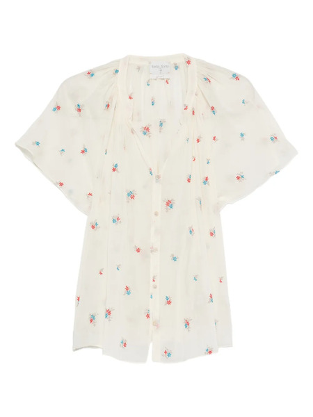  Forte Forte Floral Buttoned Shirt - Neutrals 