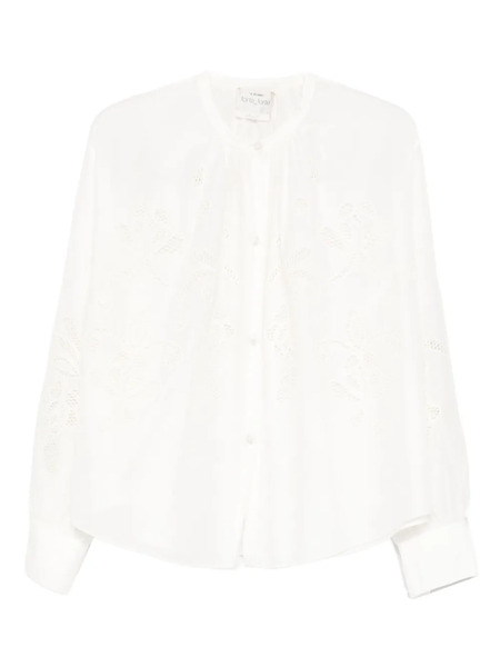  Forte Forte Floral-embroidered Blouse - White 