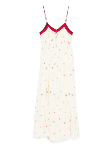  Forte Forte Floral Midi Dress - Neutrals 