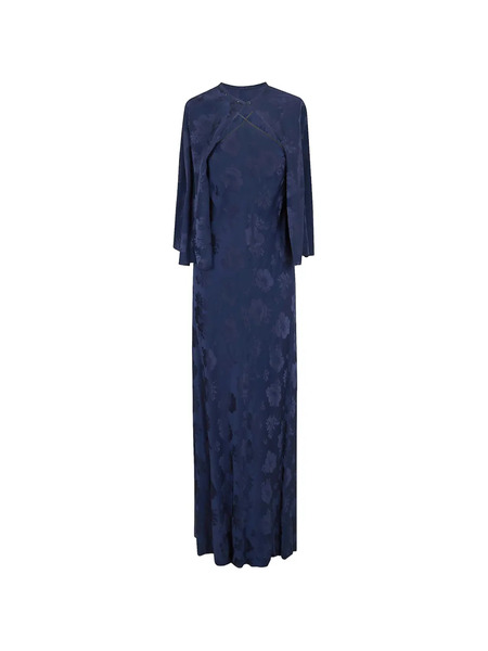  Forte Forte Floral-pattern Maxi Dress - Blue 