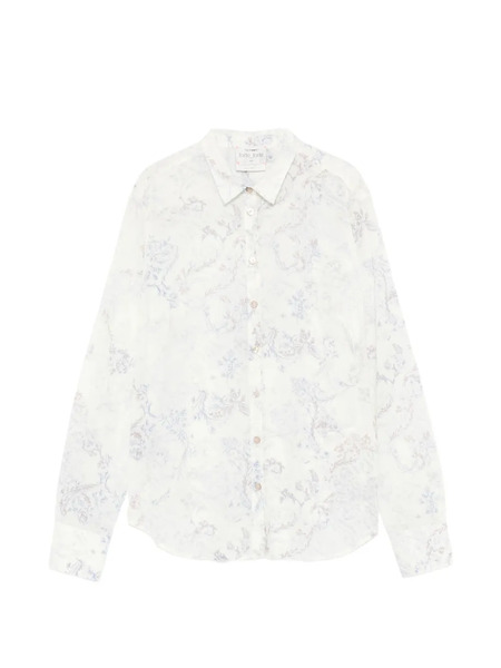  Forte Forte Floral Print Shirt - White 