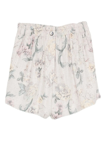  Forte Forte Floral-print Shorts - Neutrals 