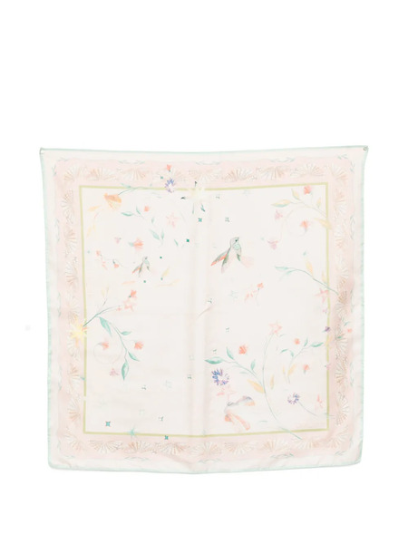  Forte Forte Floral-print Silk Scarf - Pink 