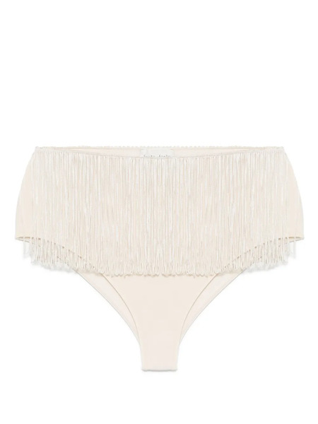  Forte Forte Fringed Briefs - Neutrals 