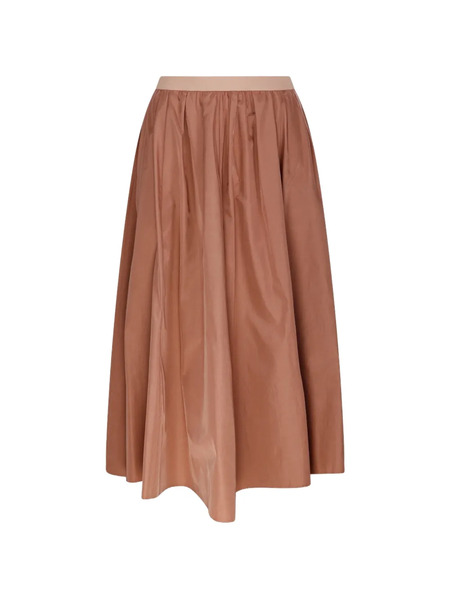  Forte Forte Gathered Skirt - Brown 